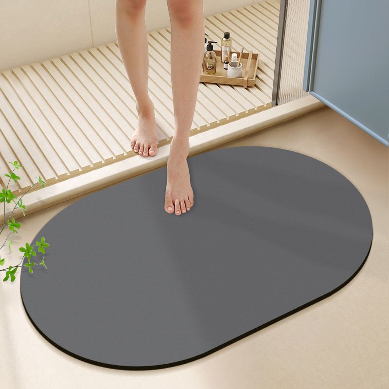 Quick Dry Diatomite Bath Mat - Tapete de Banho Oval Irregular VIKAMA