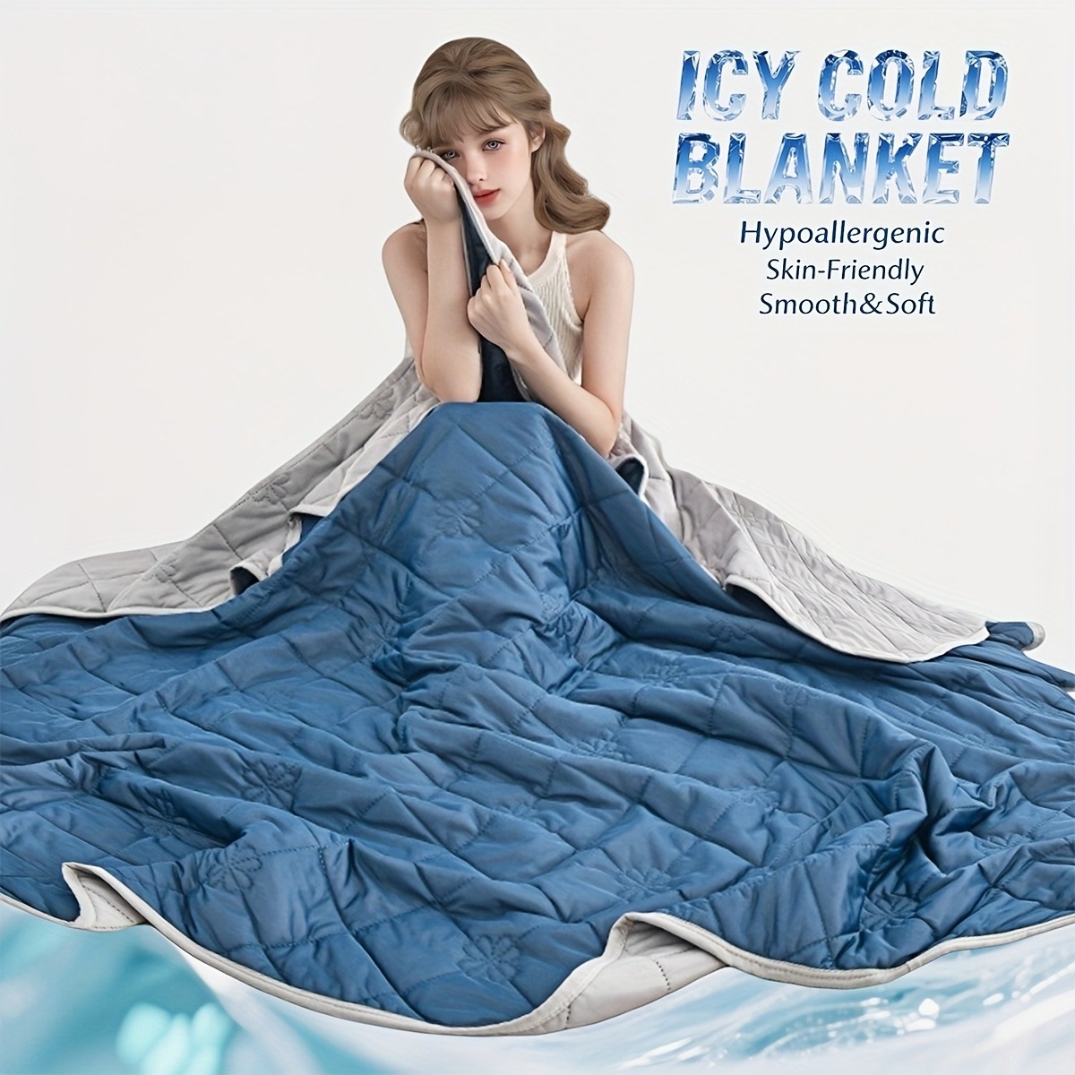 Cooling Blanket Hot Sleepers - Cobertor Refrescante para Quem Sente Calor