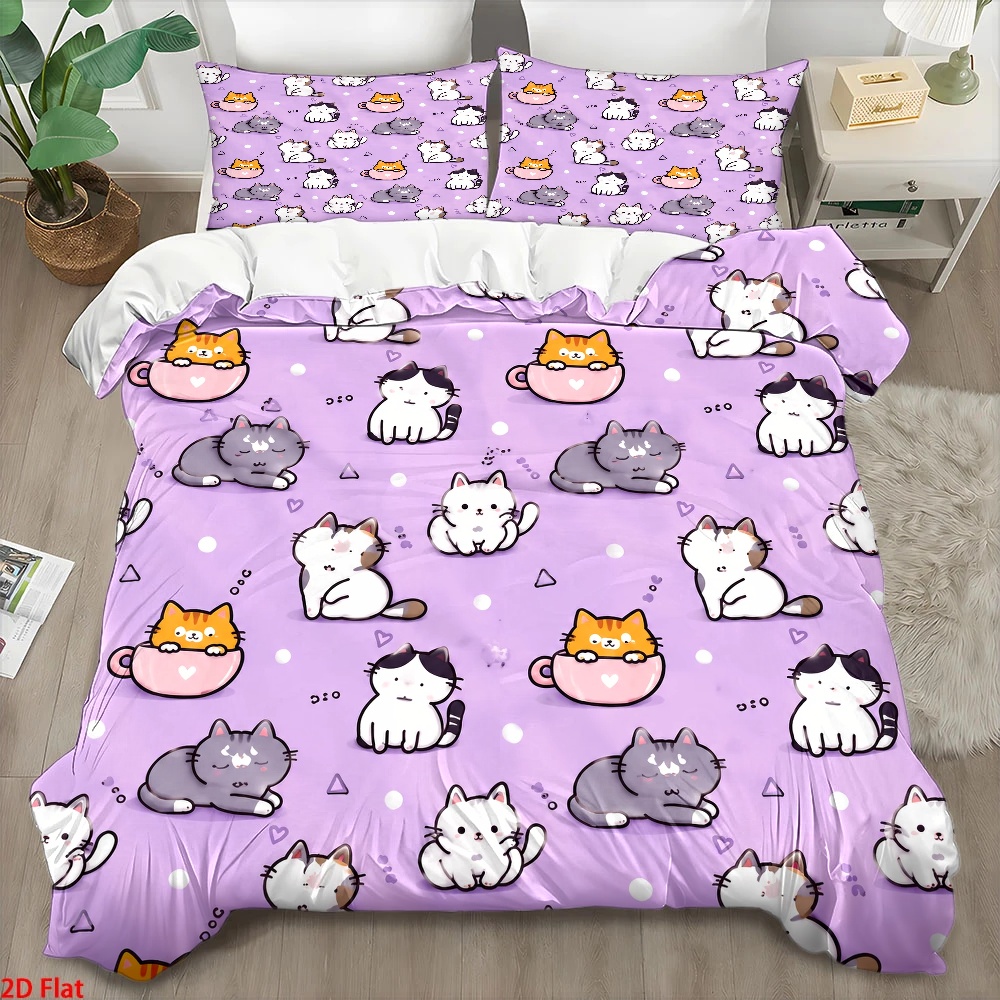Duvet Cover Sets With Zipper - Conjunto de Capa de Edredom com