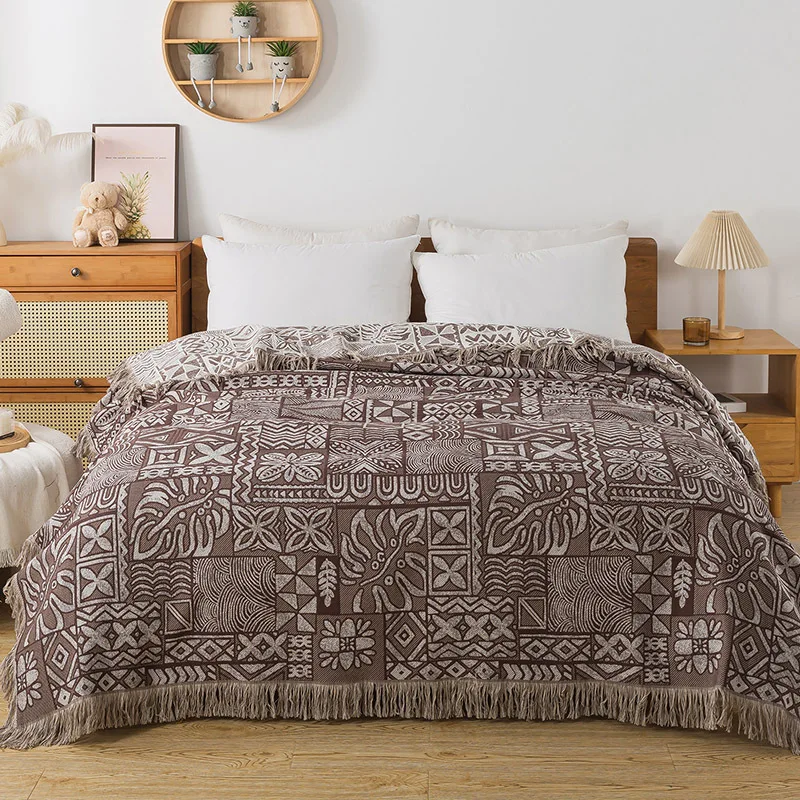 Muslin Cotton Bedspread - Colchas de Algodão com 4 Camadas