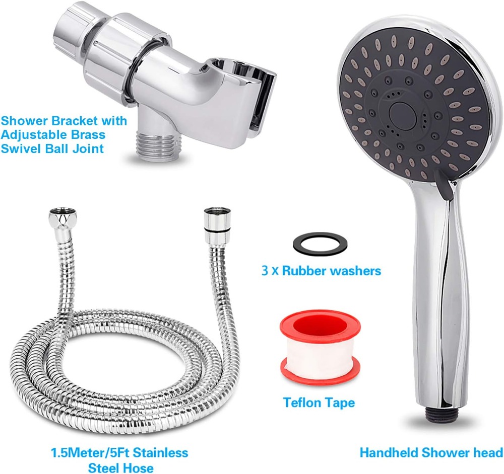 Chuveiro de Mão de Alta Pressã - High Pressure Shower Head Handheld avaliação e preço