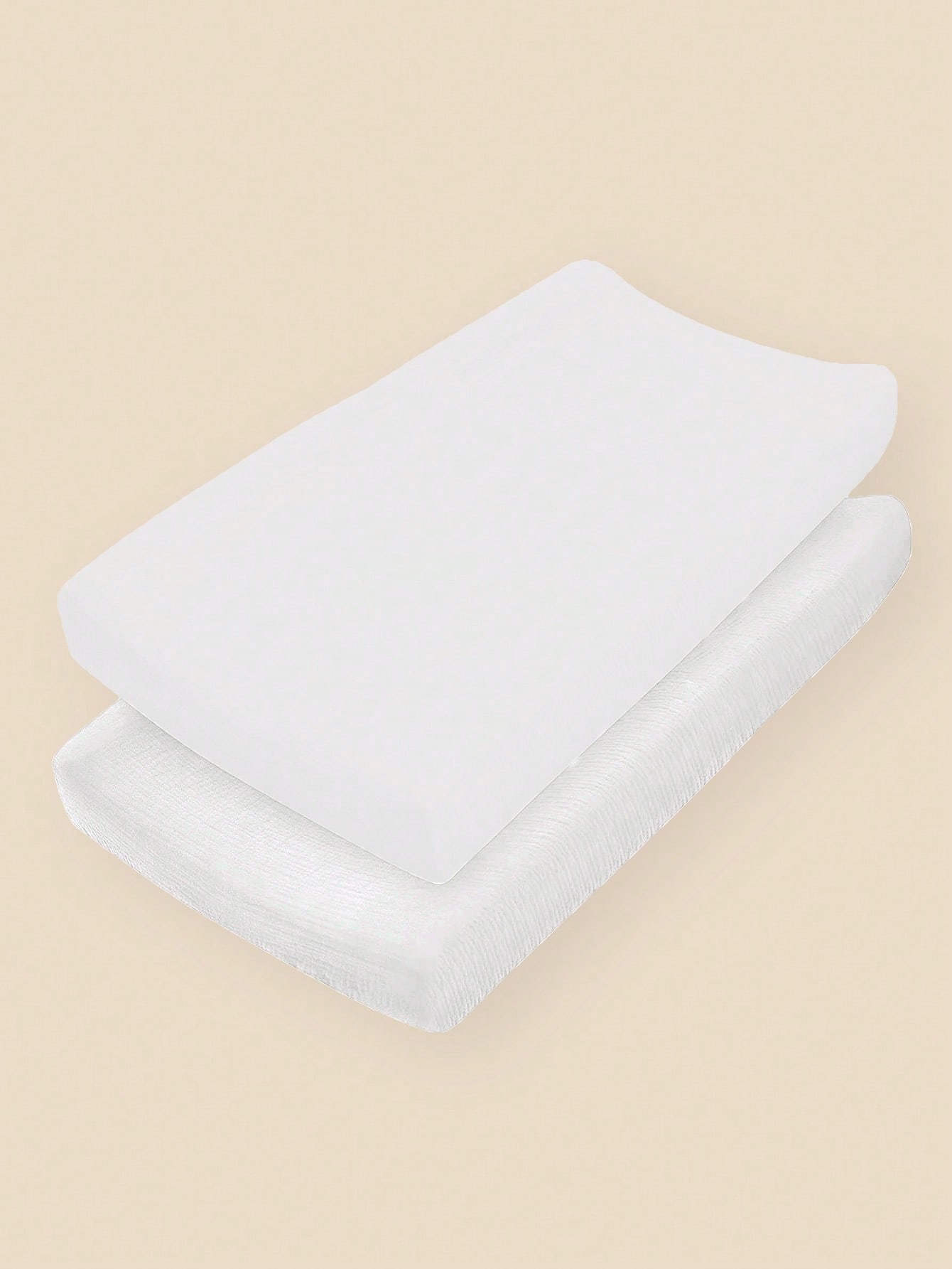 2 pacote de musselina mudando  - Muslin Cotton Bedspread avaliação e preço