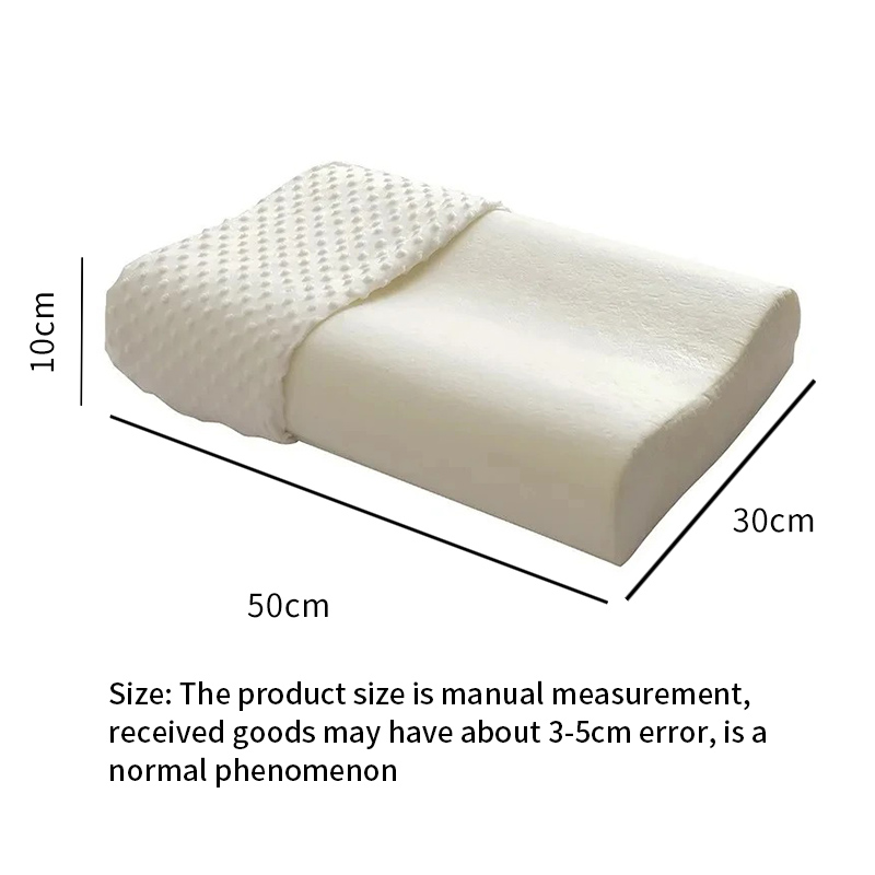 Travesseiro de algodão com mem - Memory Foam Orthopedic Pillow Neck Pain avaliação e preço