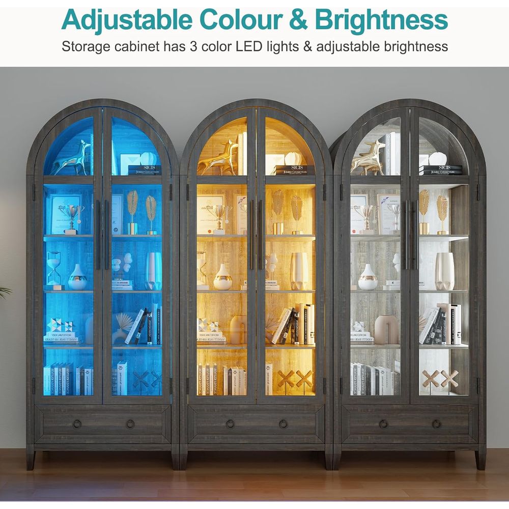 Armário Expositor de Vidro Arq - Lighting avaliação e preço