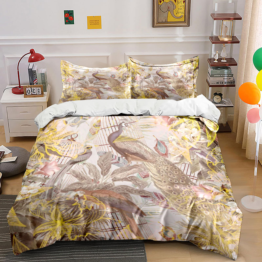 Conjunto de roupa de cama vint - Aesthetic Floral Duvet Cover avaliação e preço