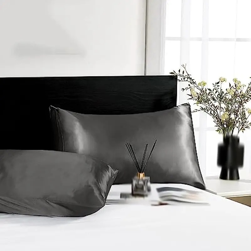 1/2 Peças de Fronha de Seda Ac - Satin Silk Pillowcase Hair Skin avaliação e preço