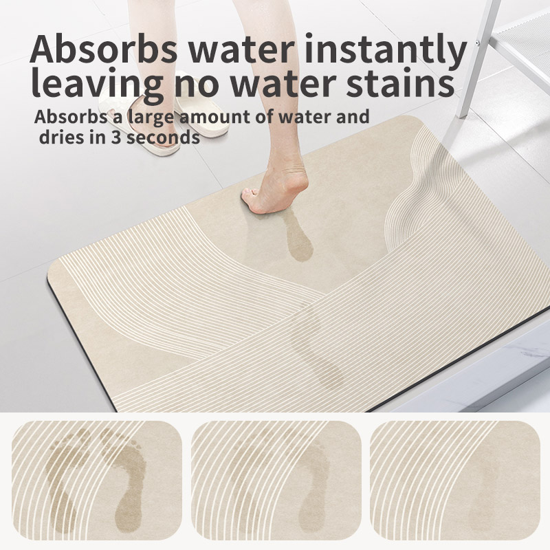 Diatomita Absorvente Diatomita - Quick Dry Diatomite Bath Mat avaliação e preço