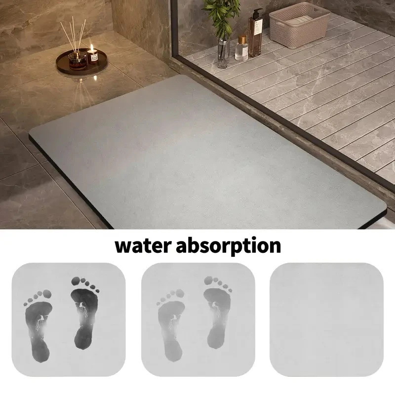 Tapete de Banho VIKAMA de Diat - Quick Dry Diatomite Bath Mat avaliação e preço