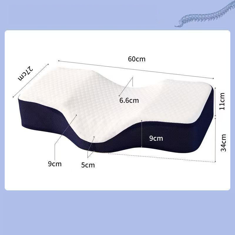 Almofada Ortopédica Côncava pa - Memory Foam Orthopedic Pillow Neck Pain avaliação e preço
