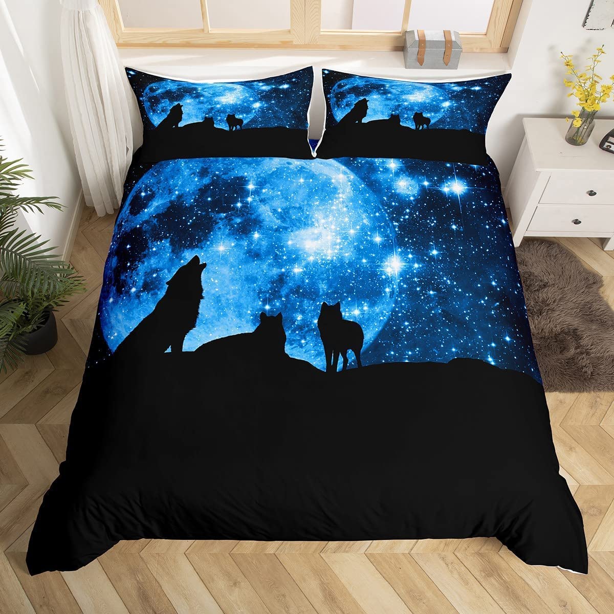 Galaxy capa de edredão conjunt - Duvet Cover Sets With Zipper avaliação e preço