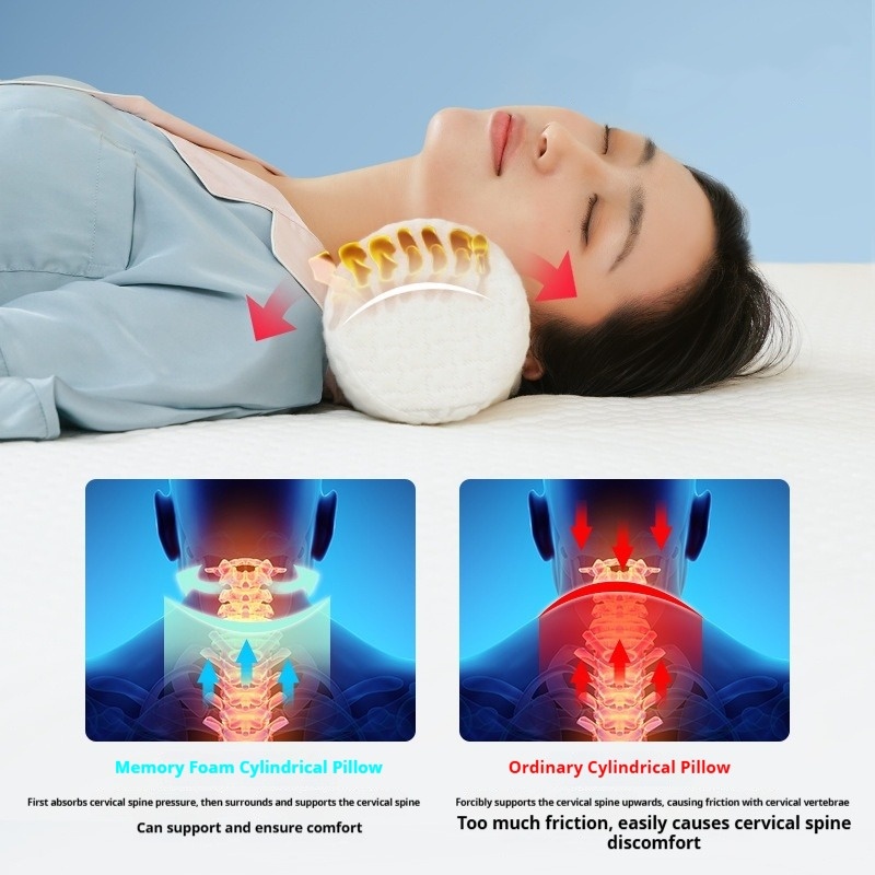 Almofada de Espuma Viscoelásti - Anti Snore Contour Pillow avaliação e preço