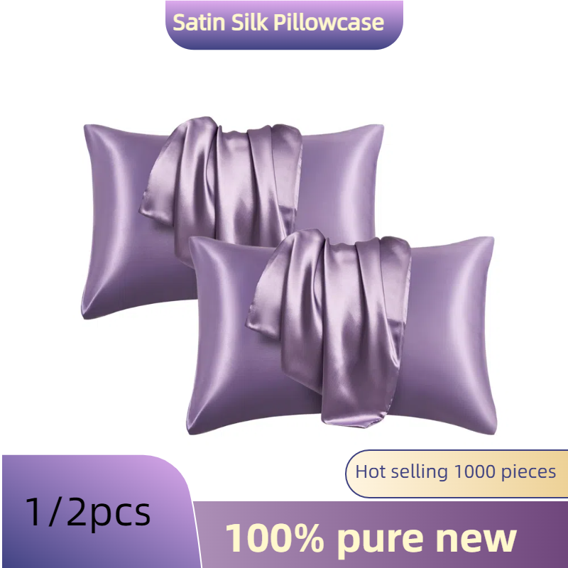 1/2 Peças Fronha de Cetim de S - Satin Silk Pillowcase Hair Skin avaliação e preço