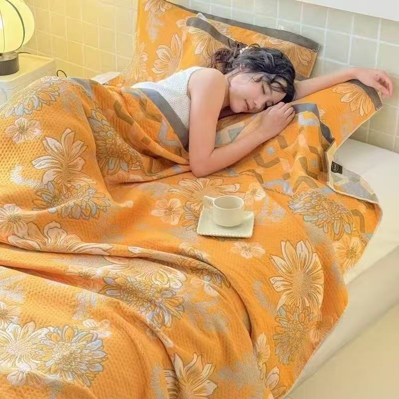 Cobertor de Musselina de 6 Cam - Muslin Cotton Bedspread avaliação e preço