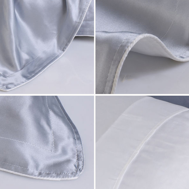 48x74cm fronha retalhos sólido - Satin Silk Pillowcase Hair Skin avaliação e preço
