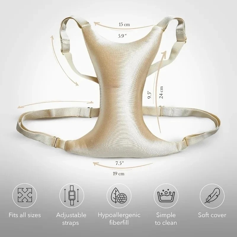 Almofada Antirrugas para Seios - Anti Snore Contour Pillow avaliação e preço