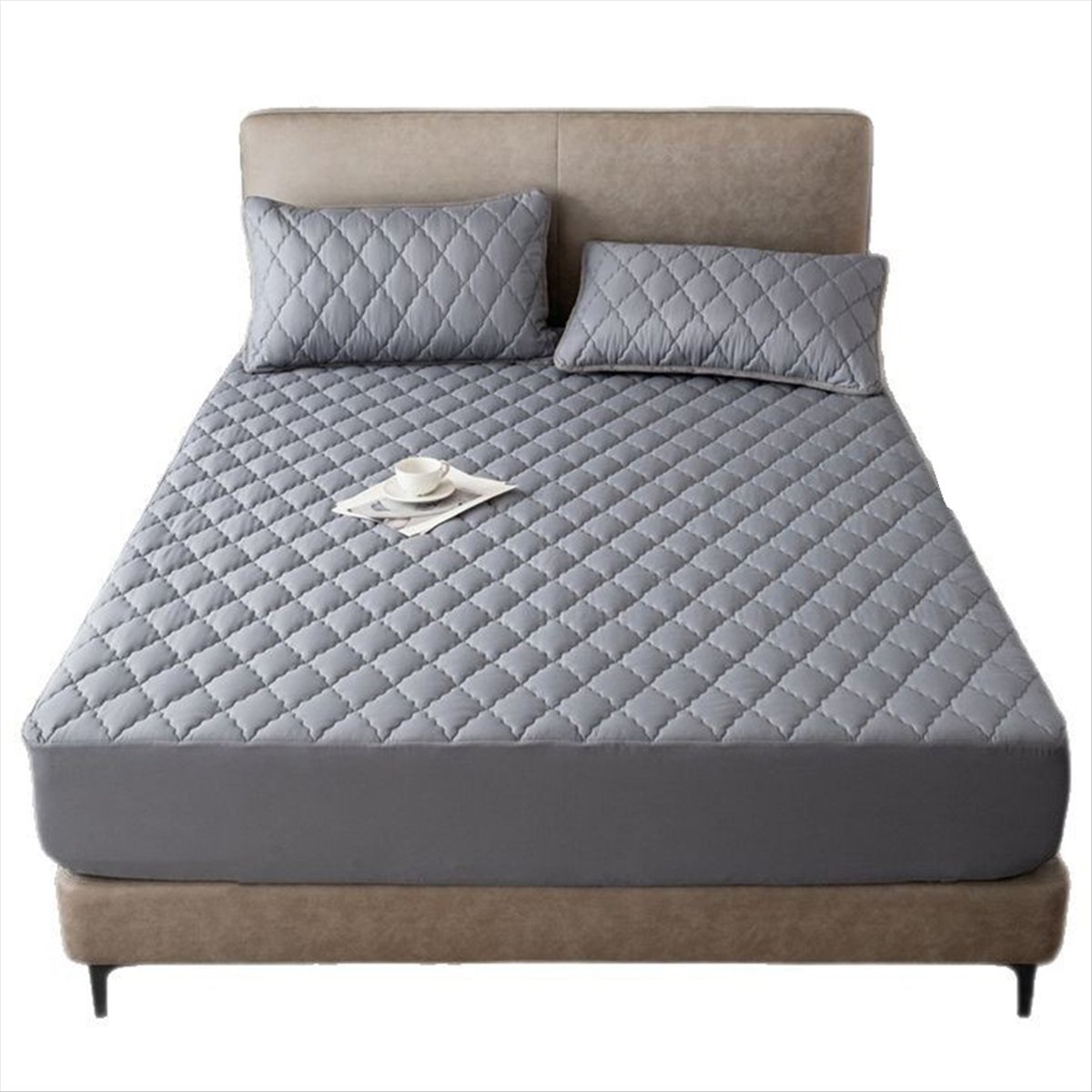 Lençóis de cama aprendidos à p - Waterproof Mattress Protector Breathable avaliação e preço