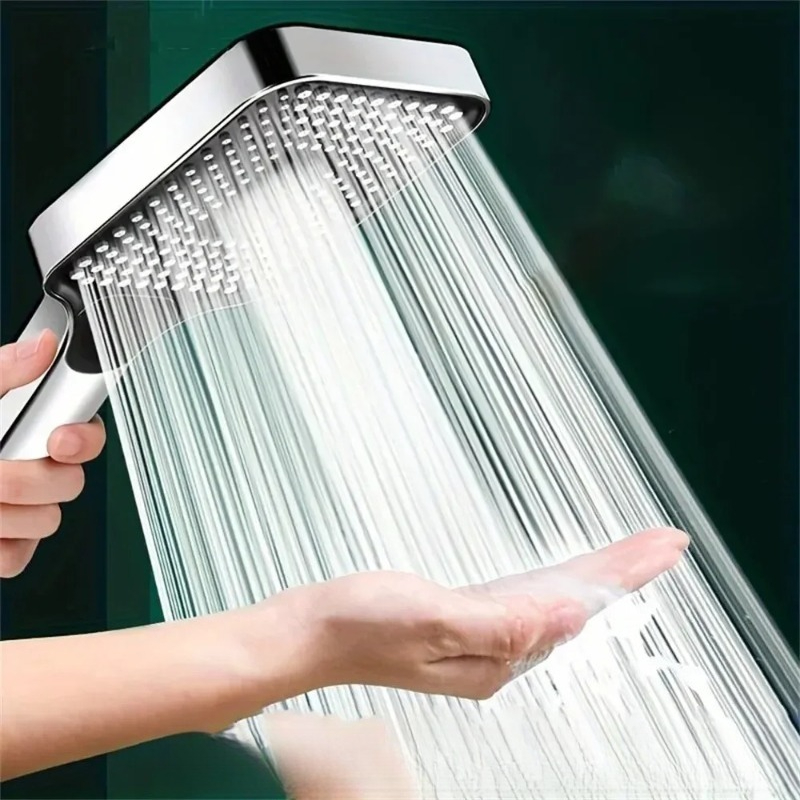 Chuveiro de mão quadrado com 3 - High Pressure Shower Head Handheld avaliação e preço