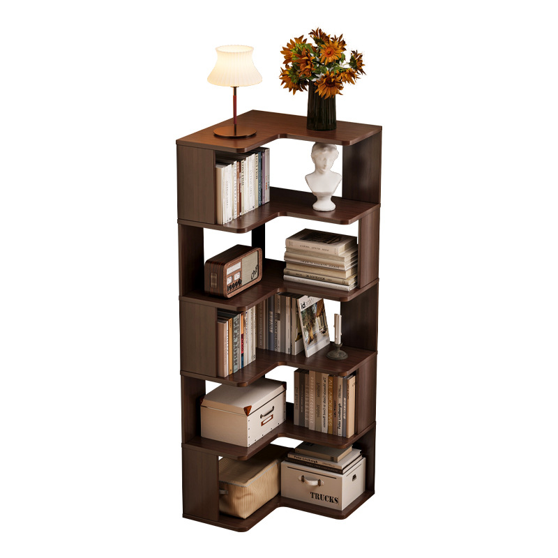Estante de canto em madeira ma - Storage & Organization avaliação e preço