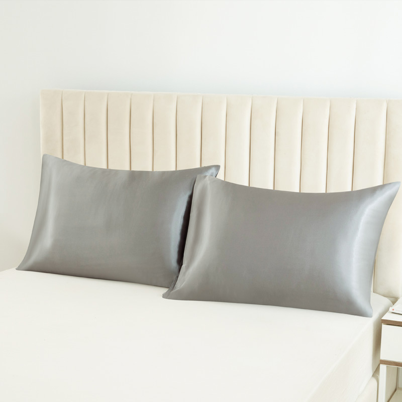 Solid Color Satin Pillowcase f - Satin Silk Pillowcase Hair Skin avaliação e preço