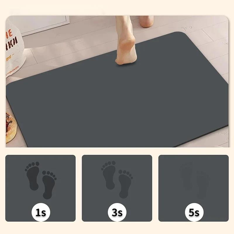 Tapete de Banho de Terra Diato - Quick Dry Diatomite Bath Mat avaliação e preço