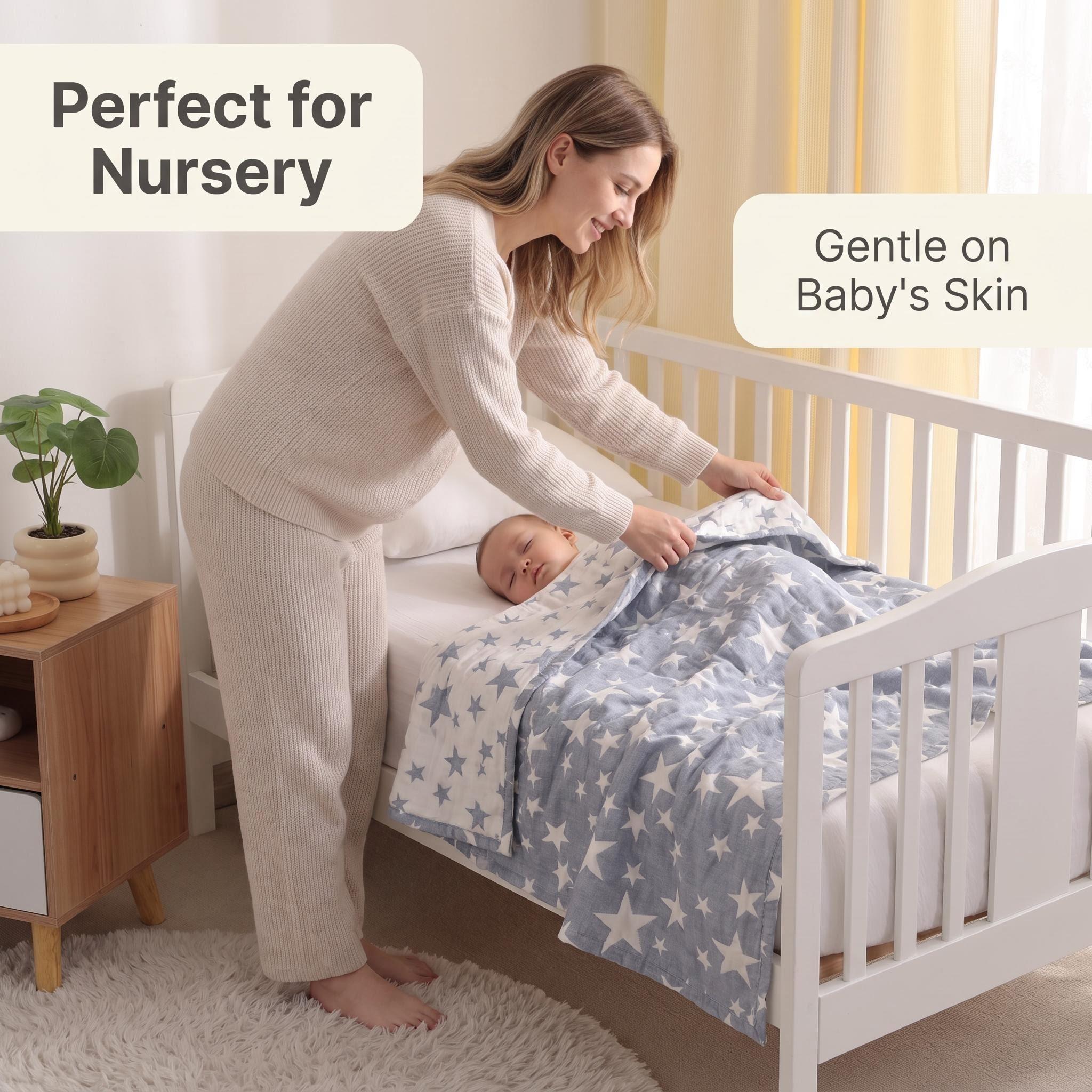 Manta de Algodão Muslin de 3 C - Muslin Cotton Bedspread avaliação e preço
