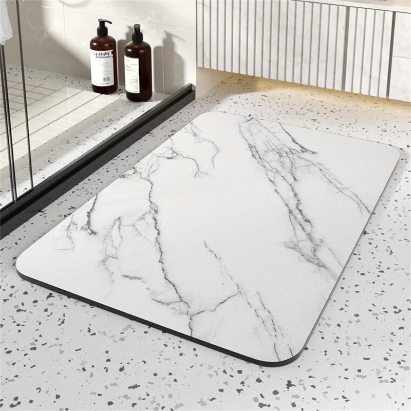 1pc tapetes do banheiro laváve - Quick Dry Diatomite Bath Mat avaliação e preço