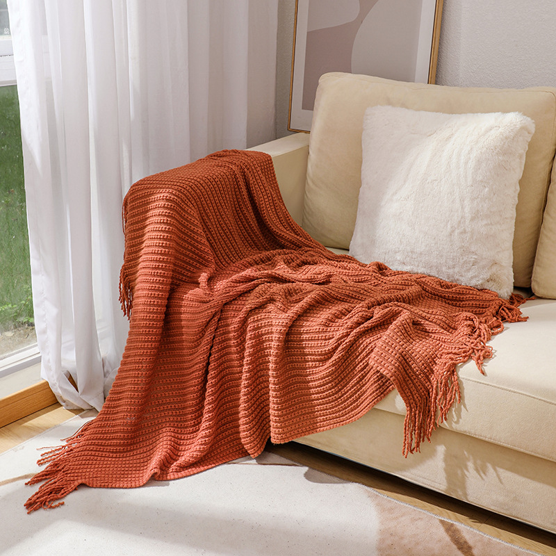 Cidade têxtil nordic lance cob - Boho Throw Blanket Fringe avaliação e preço