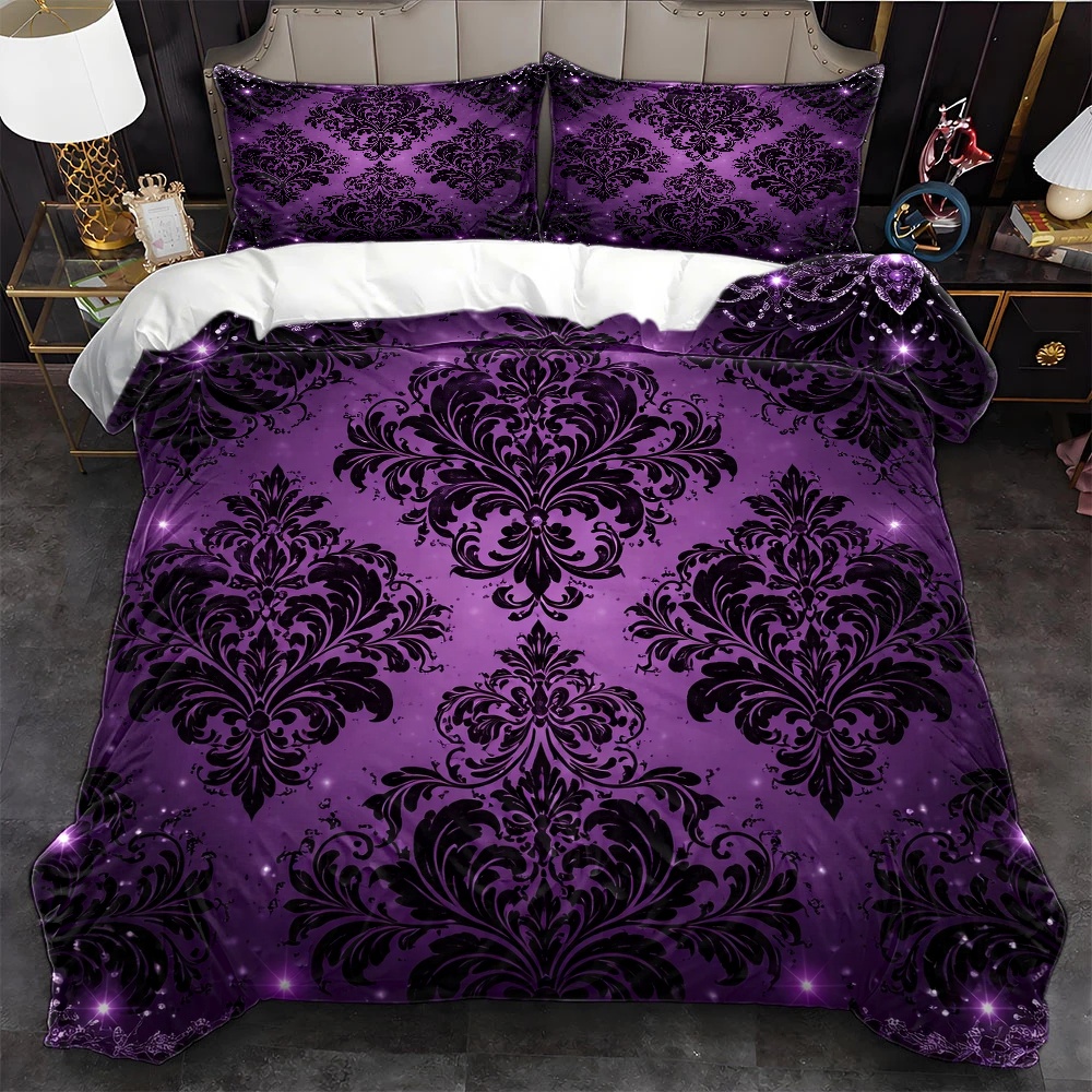Conjunto de Capa de Edredom Fl - Duvet Cover Sets With Zipper avaliação e preço