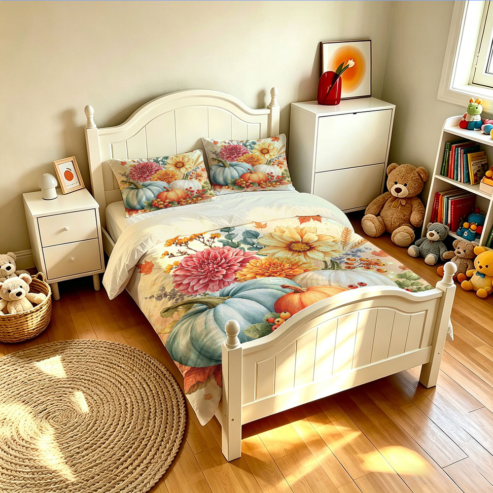 Conjunto de Capa de Edredom Fl - Aesthetic Floral Duvet Cover avaliação e preço