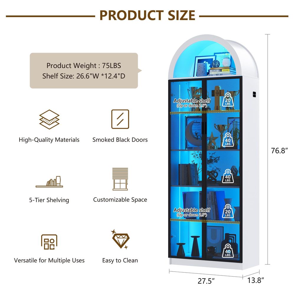 Armário Expositor com Portas e - Storage & Organization avaliação e preço