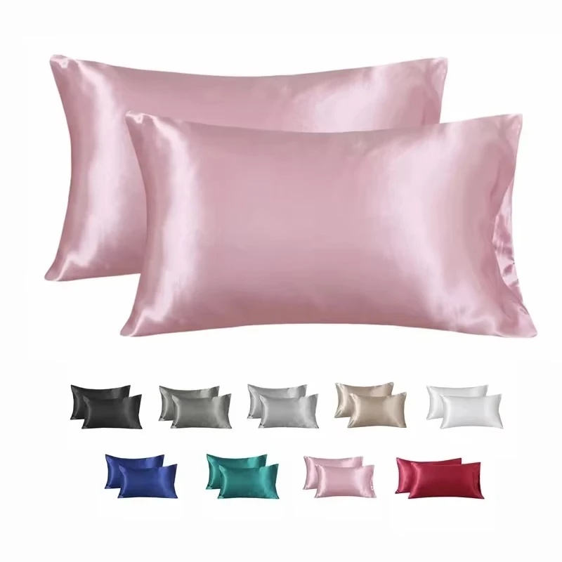 Capa de Almofada 100% Seda, Ca - Satin Silk Pillowcase Hair Skin avaliação e preço