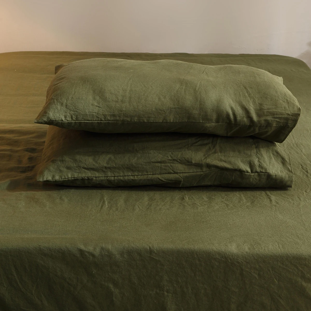 Conjunto de cama puro linho, 1 - Fitted Bed Sheets Deep Pocket avaliação e preço
