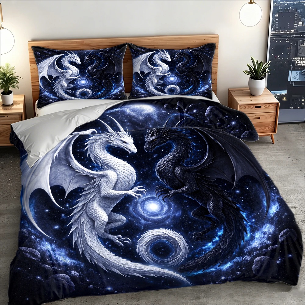 Conjunto de Capa de Edredom 3  - Duvet Cover Sets With Zipper avaliação e preço