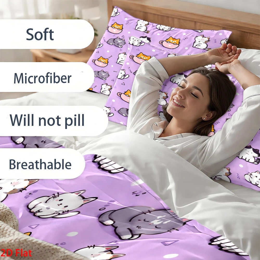 Conjunto de Capa de Edredom co - Duvet Cover Sets With Zipper avaliação e preço