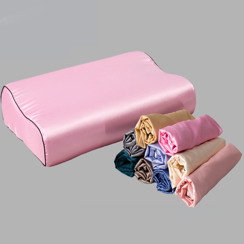 Fronha de látex de cetim de im - Satin Silk Pillowcase Hair Skin avaliação e preço