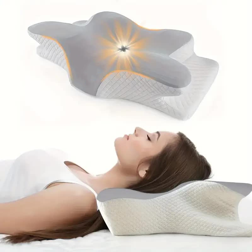 Almofadas de espuma de memória - Memory Foam Orthopedic Pillow Neck Pain avaliação e preço